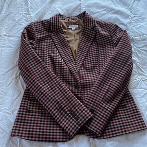 Plaid blazer